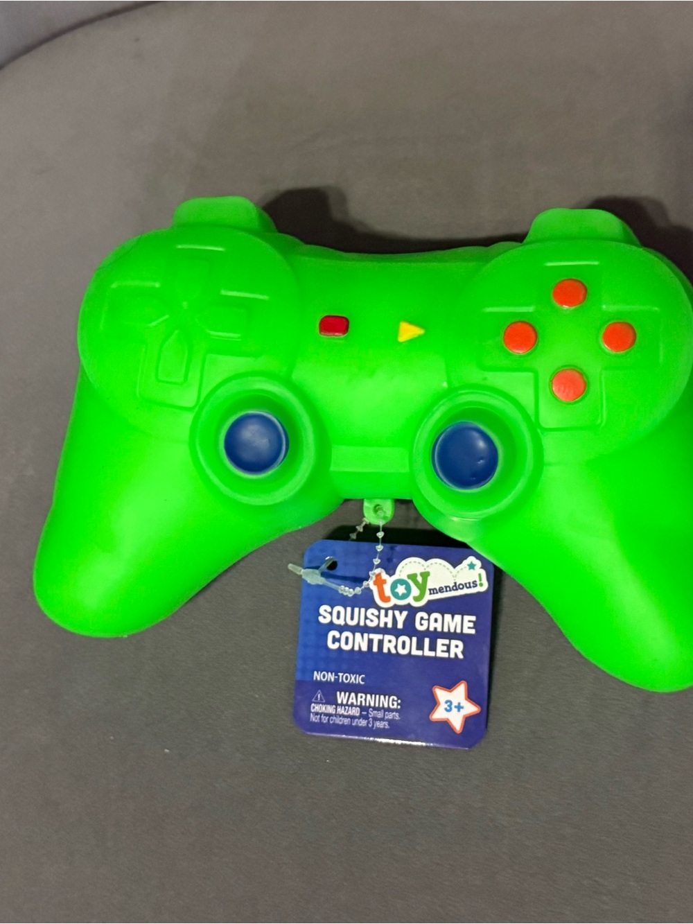 Green Squishy Game Controller Toy -